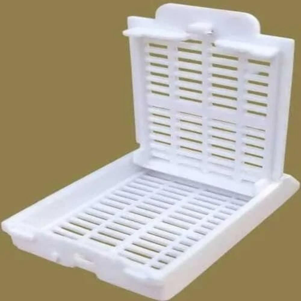 Cynamed German Steel Dental Sterilization Cassette - Double Button Lockable Box Holds 20 Instruments